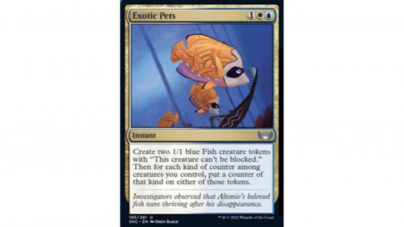 Magic: The Gathering Streets of New Capenna archetypes: The MTG card exotic pets