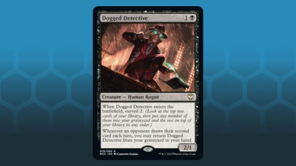 MTG Streets of New Capenna Commander Deck Maestros - Wizards of the Coast official card image for Dogged Detective