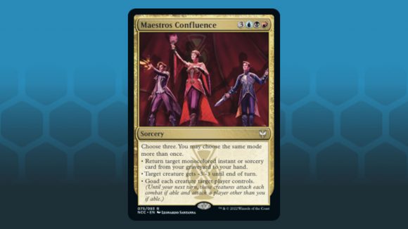 MTG Streets of New Capenna Commander Deck Maestros - Wizards of the Coast official card image for Maestros Confluence