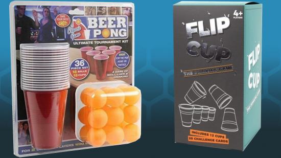 Best drinking games - beer pong and flip cup games