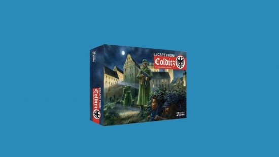 Best historical board games: Escape from Colditz. Image shows the game box.