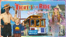 Ticket to Ride San Francisco announced: the box of Ticket to Ride: San Francisco
