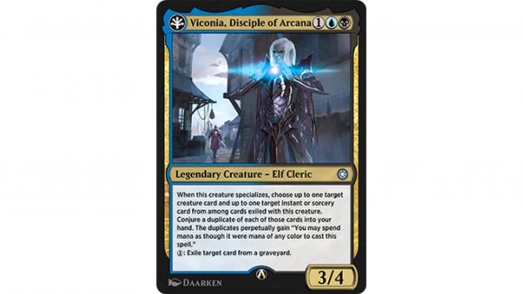 MTG Arena alchemy horizons - the MTG card Viconia Disciple of Arcana