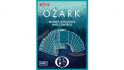 Ozark board game box, showing the game logo and a pile of blue bank notes