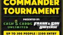 Magic the Gathering commander tournament poster