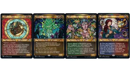 MTG Dominaria United release date - Wizards of the Coast MTG Legendary Creatures card variants