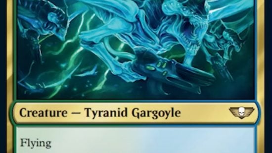 MTG Warhammer 40k Tyranid cards - Gargoyle Flock