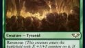 MTG Warhammer 40k Tyranid cards - Tervigon