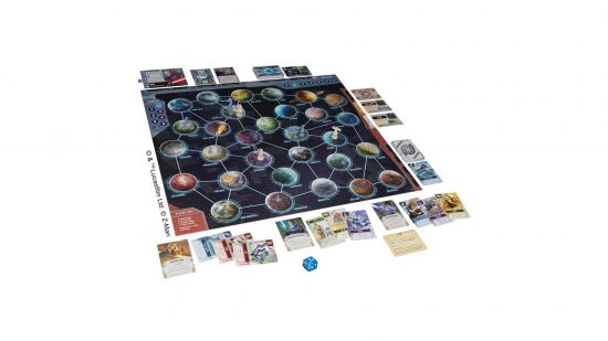 Star Wars the Clone Wars board (photo from Asmodee and Z-Man Games)