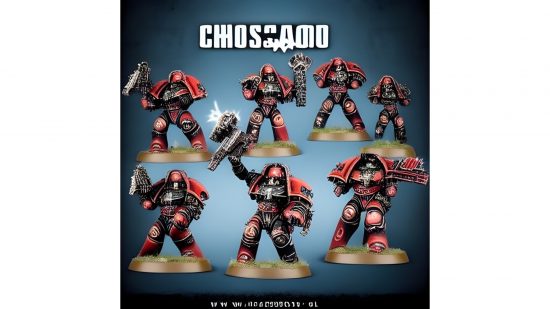 Warhammer 40k AI minis - Khorne Chaos Space Marines