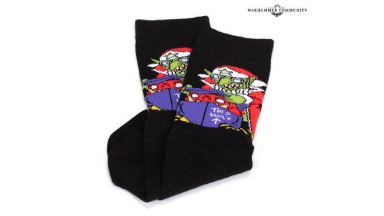 Warhammer 40k christmas socks
