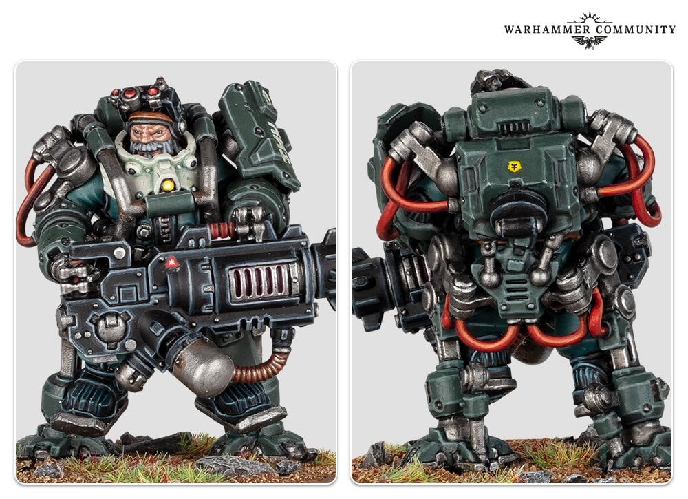Warhammer 40k Leagues of Votann guide - Games Workshop photo showing the Brokhyr Thunderkyn models