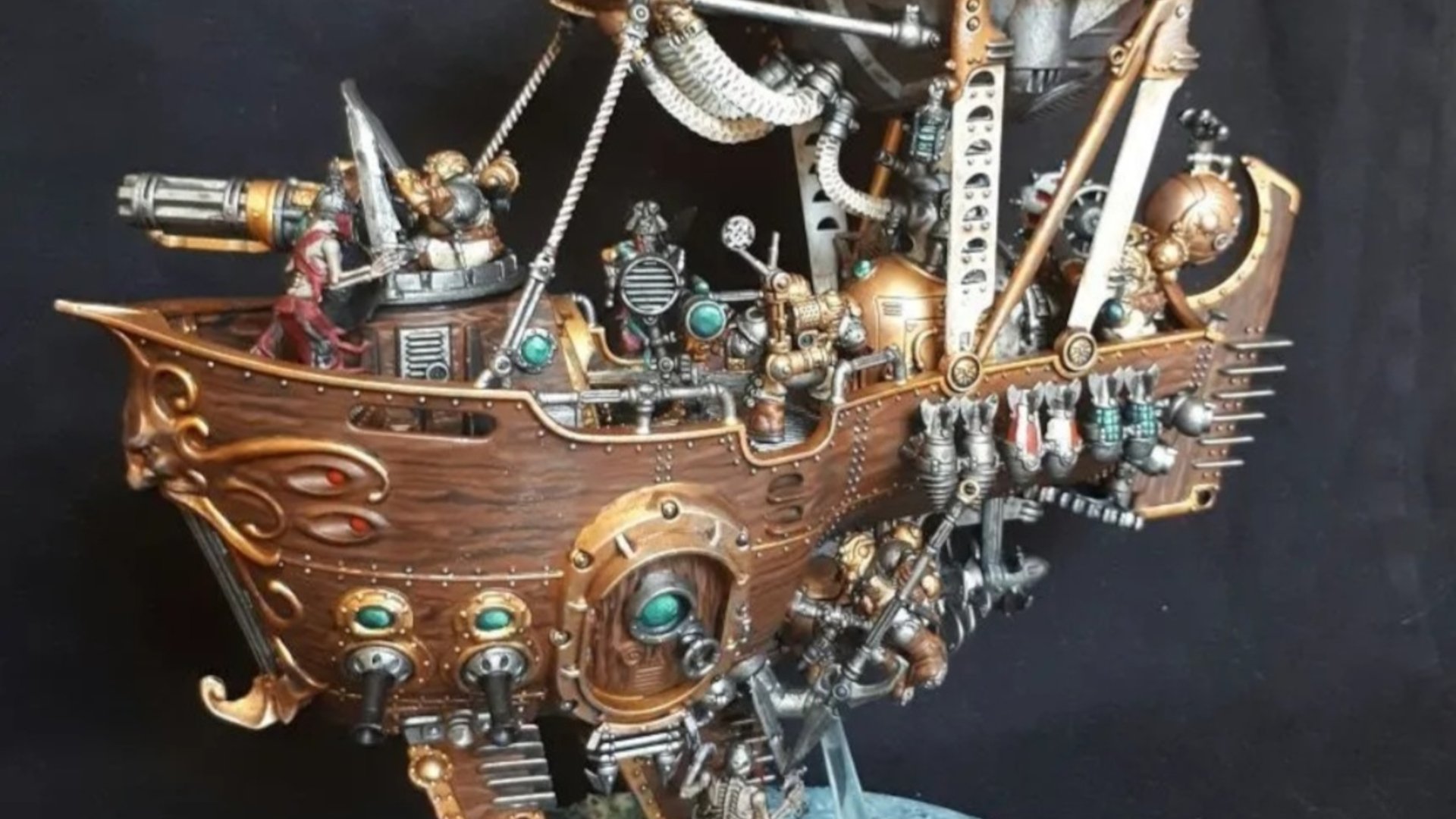 Warhammer Age of Sigmar Kharadron Overlords - Arkanaut Ironclad (image by HelterSkelter)