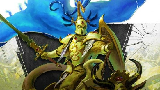 Warhammer Age of Sigmar Lumineth Realm-lords battletome rules revealed - Games Workshop art of a Lumineth