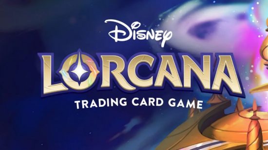 Disney Lorcana graded card auction - Disney Lorcana TCG logo