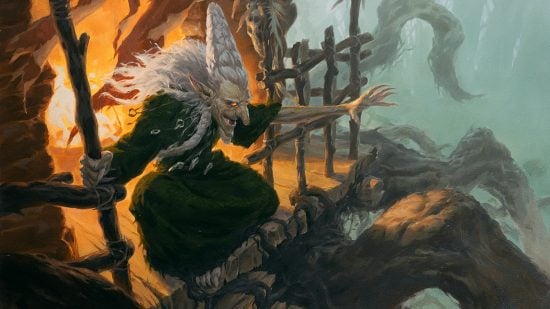 DnD Frightened 5e condition guide - Wizards of the Coast DnD artwork showing a Hag casting fear