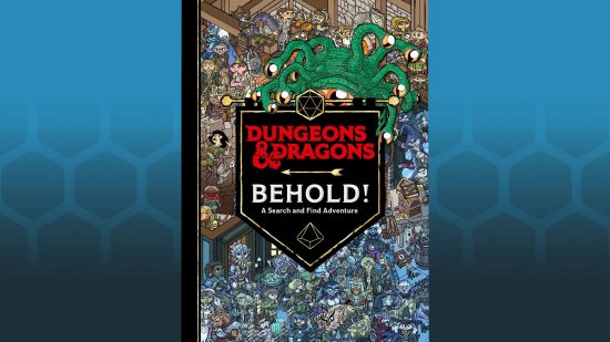 DnD: the front cover of the book Dungeons & Dragons Behold