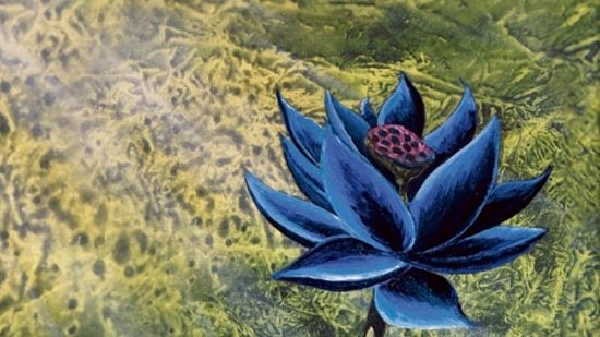 Magic the Gathering Black Lotus artwork
