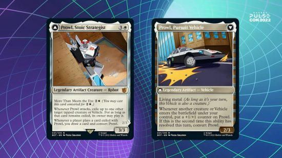 Magic the Gathering Transformers card Prowl