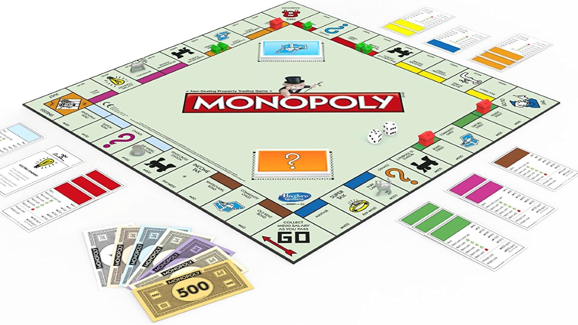 Monopoly - a monopoly board