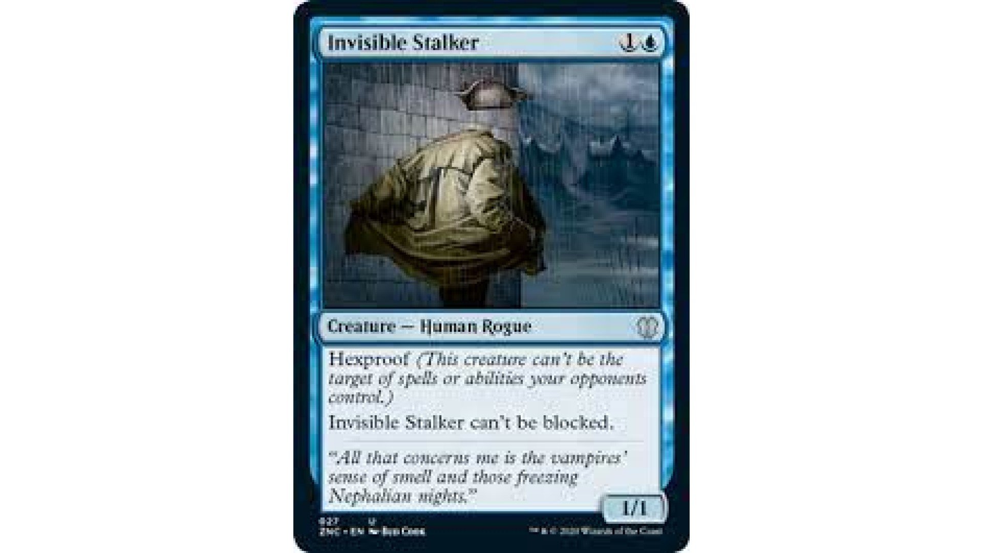 MTG hexproof: The hexproof card invisible stalker