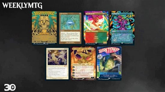 MTG Secret Lair advent calendar cards from Wizards of the Coast