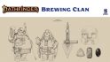 Pathfinder Lost Omens Highhelm - Paizo art of the dwarf brewing clan