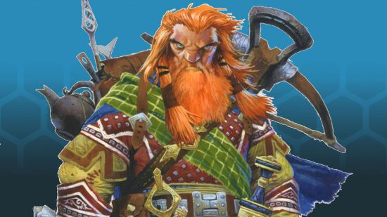 Pathfinder Lost Omens Highhelm preview - Paizo art of a ginger dwarf ranger