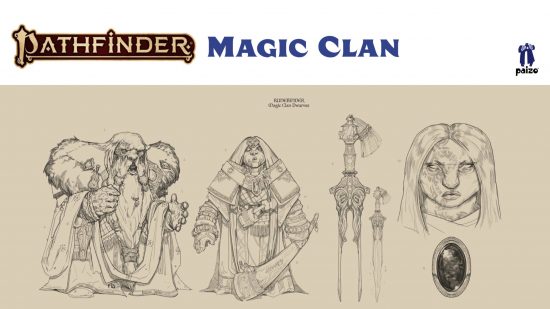 Pathfinder Lost Omens Highhelm - Paizo art of the dwarf Magic clan