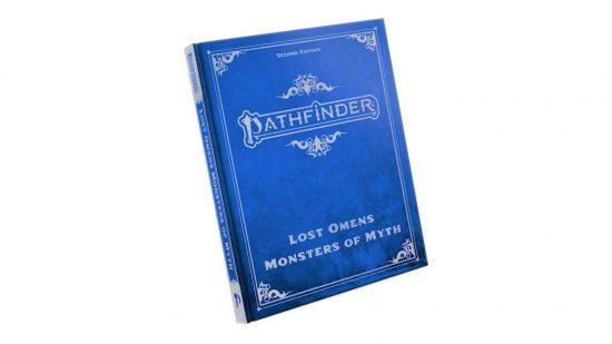 Pathfinder, Starfinder releases May 2023 - Lost Omens: Monsters of Myth book from Paizo
