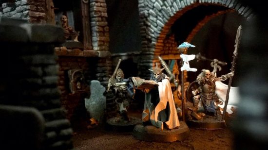 Dark Souls style wargame: photo by Peter Vigors showing undead exploring a gothic city