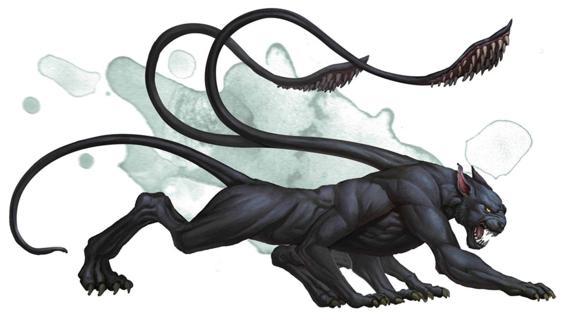 DnD Displacer Beast 5e (art by Wizards of the Coast)