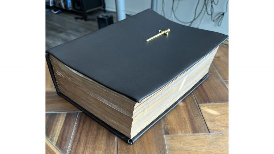 DnD fanmade bible finished (photo from EpileptikRobot)