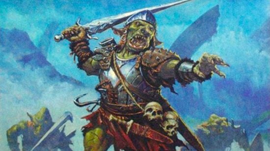 DnD Goblin 5e race guide - Wizards of the Coast artwork showing an armoured goblin warchief