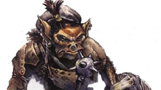 DnD Goblin 5e race guide - Wizards of the Coast artwork showing an illustration of a goblin from DnD 3e