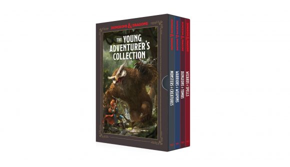 DnD Young Adventurer's Collection in its box.