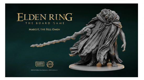 Elden Ring board game mini of Margit Fell Omen