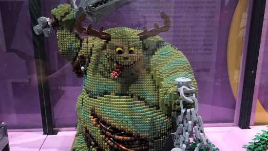 Warhammer 40k a great unclean one made of lego