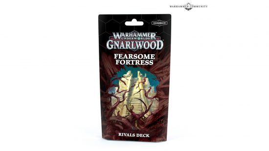 Warhammer Underworlds Grinkrak's Looncourt review - product packaging for the Fearsome Fortress rivals deck