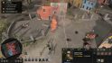 Company of heroes 3 - gameplay screenshot showing a building getting burned and exploded