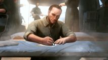 Company of Heroes 3 - a man writing