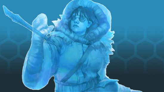 DnD ghost 5e in a winter coat (art by Wizards of the Coast)