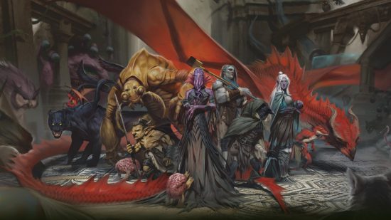 DnD Wizards hiring Head of Creative - D&D art of various monsters