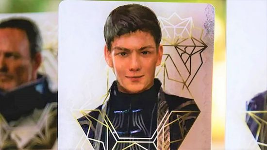 Dune board games - Dune: Adventures in the Imperium character card showing a young man