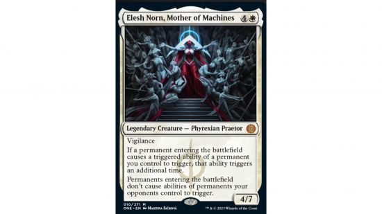 MTG Phyrexia All Will Be One card spoiler Elesh Norn