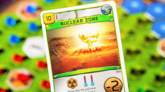 Terrforming Mars screen rights - Terraforming Mars card, Nuclear Zone