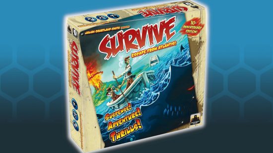 Best family board games guide - Survive: Escape from Atlantis box art image from online retail
