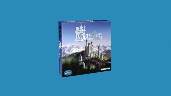 Best tile games: Castles of the Mad King Ludwig. Image shows the game box.