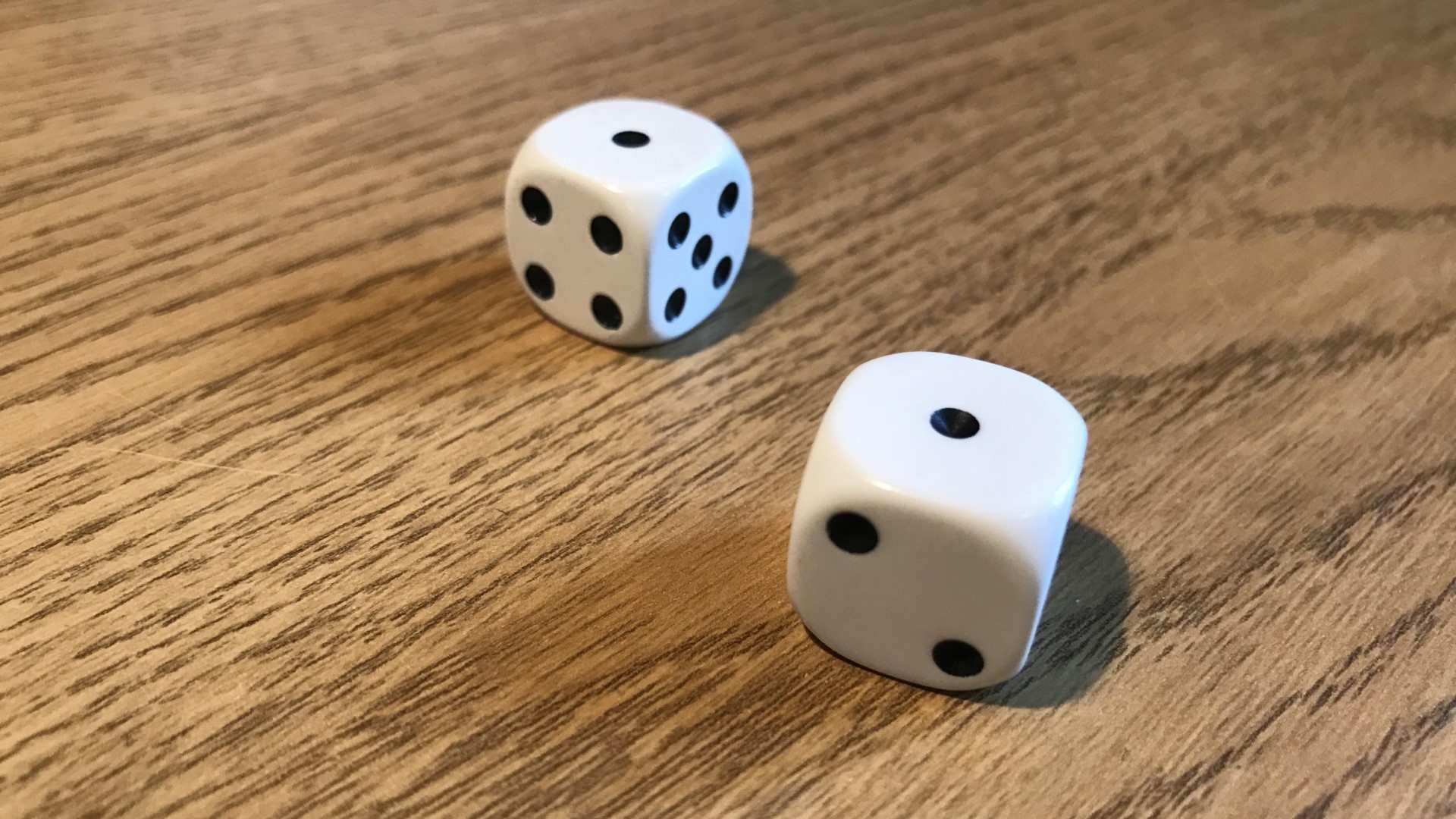 Board game types - two dice