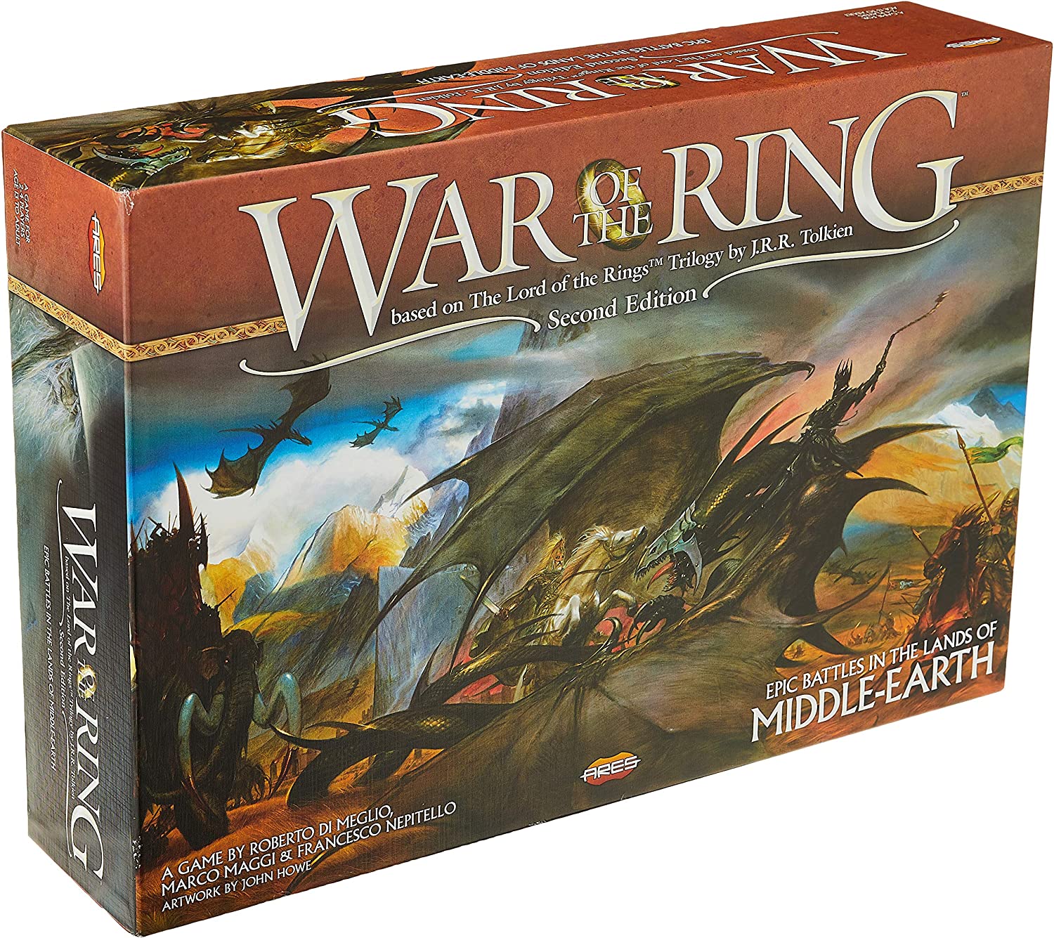 Board game types - War of the Ring box
